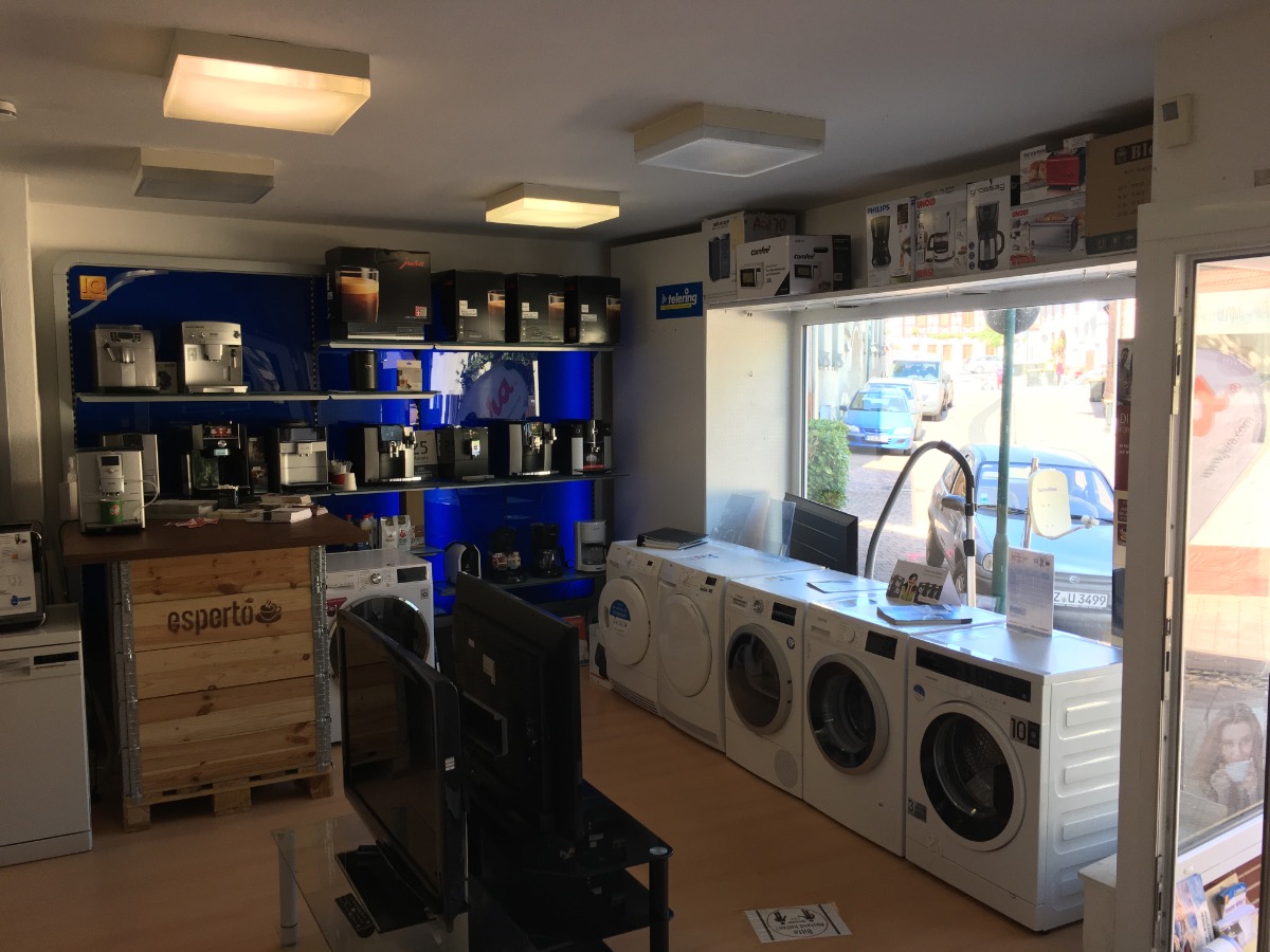 unsere Hausgeräte- und Kaffeeabteilung