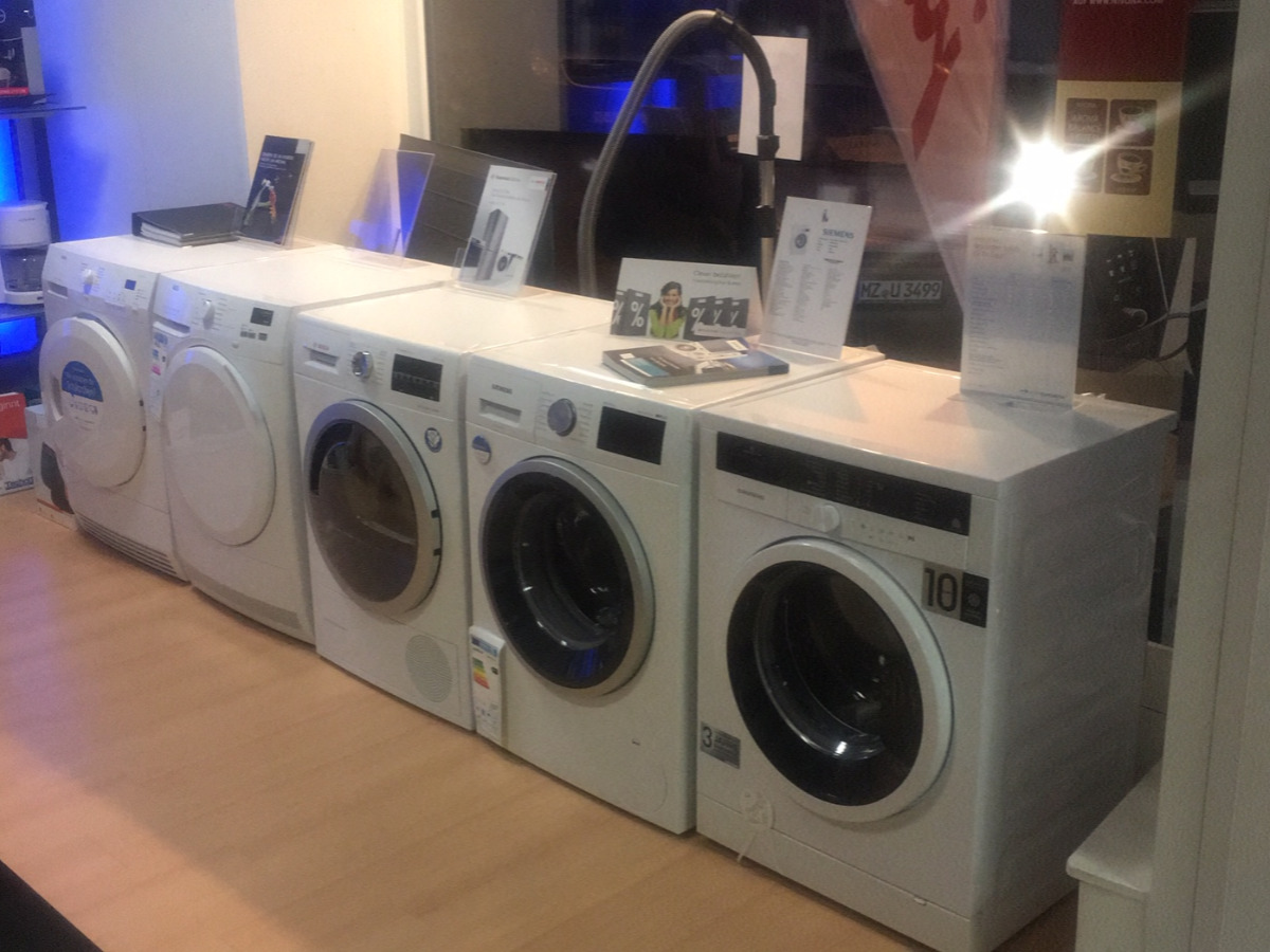 unsere Weißgeräteabteilung